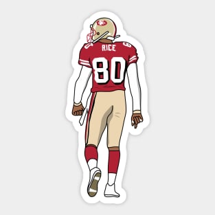 rice the wide receiver Sticker